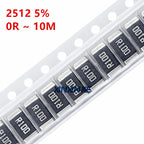 5000PCS SMD Resistor 0603 Accuracy 5% 0 ohm ~ 10M ohm 0 1 10 100 150 330 ohm 1K 2.2K 10K 100K 0R 1R 10R 100R 150R 220R 330R 1M