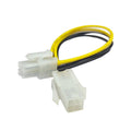 ATX 4pin Male to Female Power Supply Cable 4 Pin Motherboard CPU Power Supply Adapter Converter ATX Cable 12V