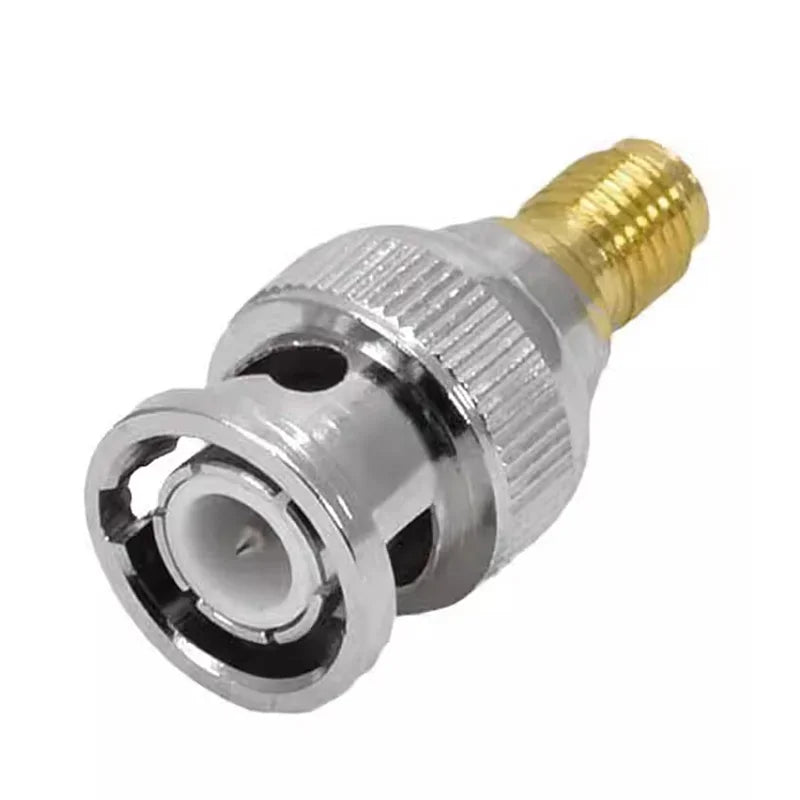 5/20/100PCS BNC Male to SMA Female Adapter RF Coaxial Converter SMA Female to BNC Male Goldplated Straight Antenna Connector