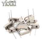 10-200PCS new 4Mhz 6Mhz 8Mhz 10MHZ 12Mhz 16Mhz 20Mhz 24Mhz 25MHZ 27MHZ 48MHZ Quartz Crystal Resonator Passive Oscillator HC49S
