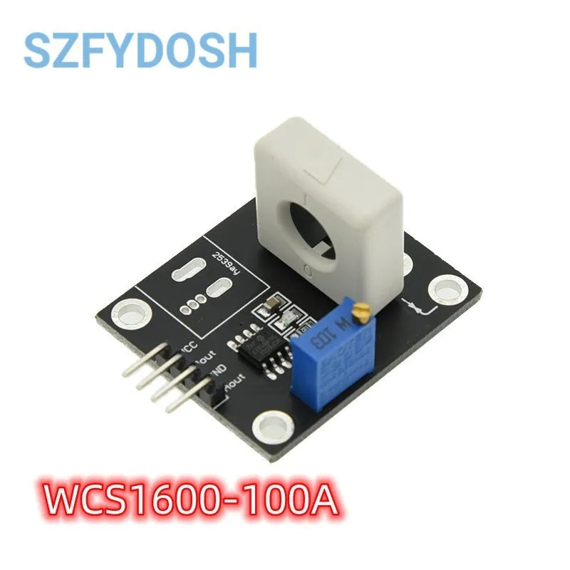 WCS1600 WCS1700 WCS1800 3-5V Hall Current Sensor Adjustable DC 100A 70A 35A Short Over-Current Detector Protection Module