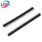 10CS Pitch 2.0mm 1x40 2x40 Pin Single Double Row Right Angle Straight SMT SMD Round Male Header Connector