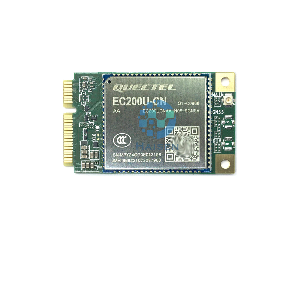 HAISEN Quectel EC200U EC200U-CN EC200U-EU EC200U-AU MINIPCIE IoT 4G CAT1 module supports GPS positioning and Bluetooth
