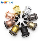 2pcs E27 E26 Edison Medium Screw Swivel Bases Vintage Retro Industrial Ceiling DIY Pendant Antique Hang LED Lamp Holder Socket