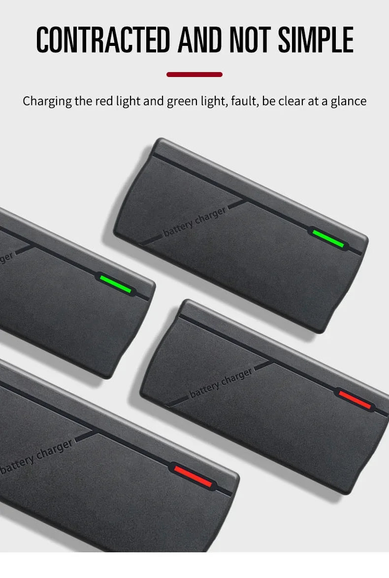 72V 60V 2A/3A/5A 20S 16S 18650 Lithium Battery Charger DC 5.5*2.1mm, Multiple Plug Options, Intelligent Charger EU/US/UK/AU