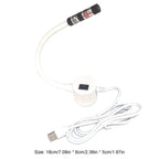 USB Sewing Machine Quilting Light with Adjustable Dot/Straight Line/Crosshair Red Laser Positioning Light for Precise Stitching