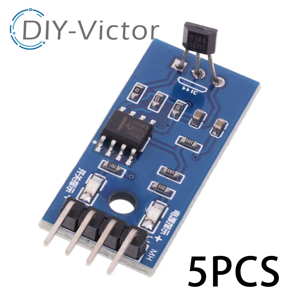 1/5/10PCS Smart Electronics 4pin Linear Magnetic Hall Switches Speed Counting Sensor Module for Arduino diy Starter Kit