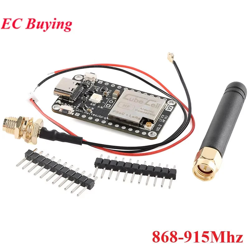SX1262 CubeCell ASR6501 ASR6502 Development Board Module 433mhz 868mhz Cortex-M0 LoRaWAN Lora Node Control PCB AT for Arduino