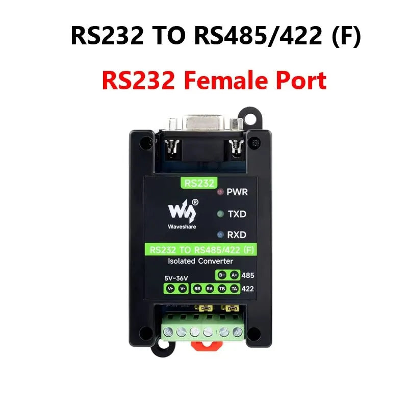 Industrial-grade RS232 to RS485/422 Active Digital Isolated Serial Converter SP3232EEN SP485EN Chips