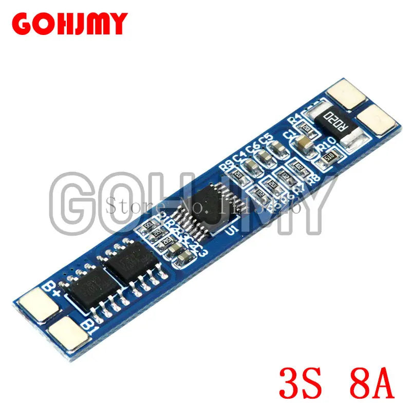 3S 6A 8A 10A 20A 25A 30A 40A 60A Li-ion Lithium Battery 18650 Charger PCB BMS Protection Board For Drill Motor Lipo Cell Module