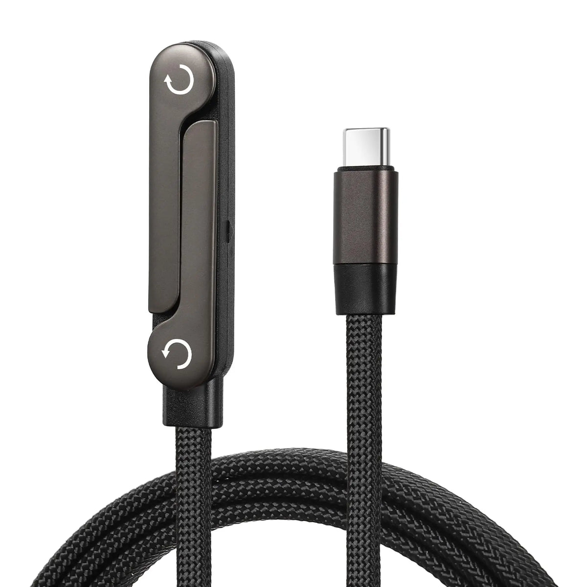 240W 2 in 1 USB C to USB C Fast Charging Foldable Bracket Data Cable Type C Desktop Holder Charging Wire For Iphone17 16 Samsung