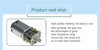 1pcs GA12 N20 DC 12V (Support 9V 6V 3V) Mini Micro Metal Gear Motor High Torque 10002000 4000 RPM