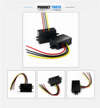 Waterproof Step-down Converter 12 24V 36V 48V 60V 72V 80V 85V to 12V 1A 2A 3A 5A Volt Regulator DC to DC Mini Buck Converter