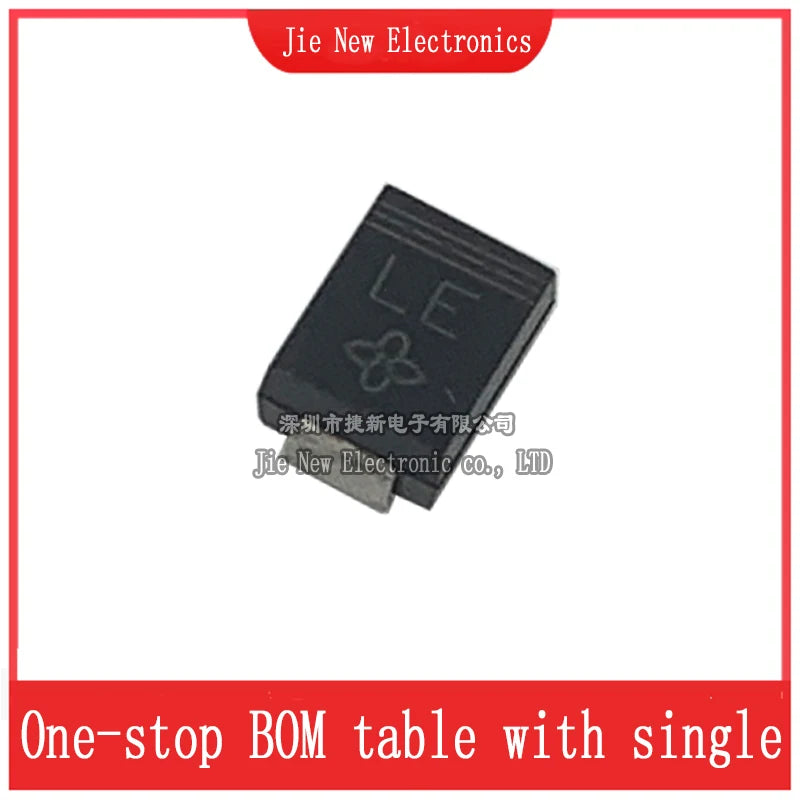 50PCS SMBJ5.0CA SMBJ6.0CA SMBJ10CA SMBJ12CA SMBJ13CA SMBJ15CA SMBJ18CA SMBJ20CA SMBJ22CA SMBJ24CA SMB DO-214AA Tvs Diode