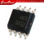 10pcs/lot AO4407AL AO4407A AO4407 4407A 4407 SOP8 30V 12A P-Channel MOSFET In Stock