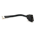 For Coolmoon Fan Controller Adapter Cable Small 4Pin/6Pin to 5V ARGB 3Pin Cord