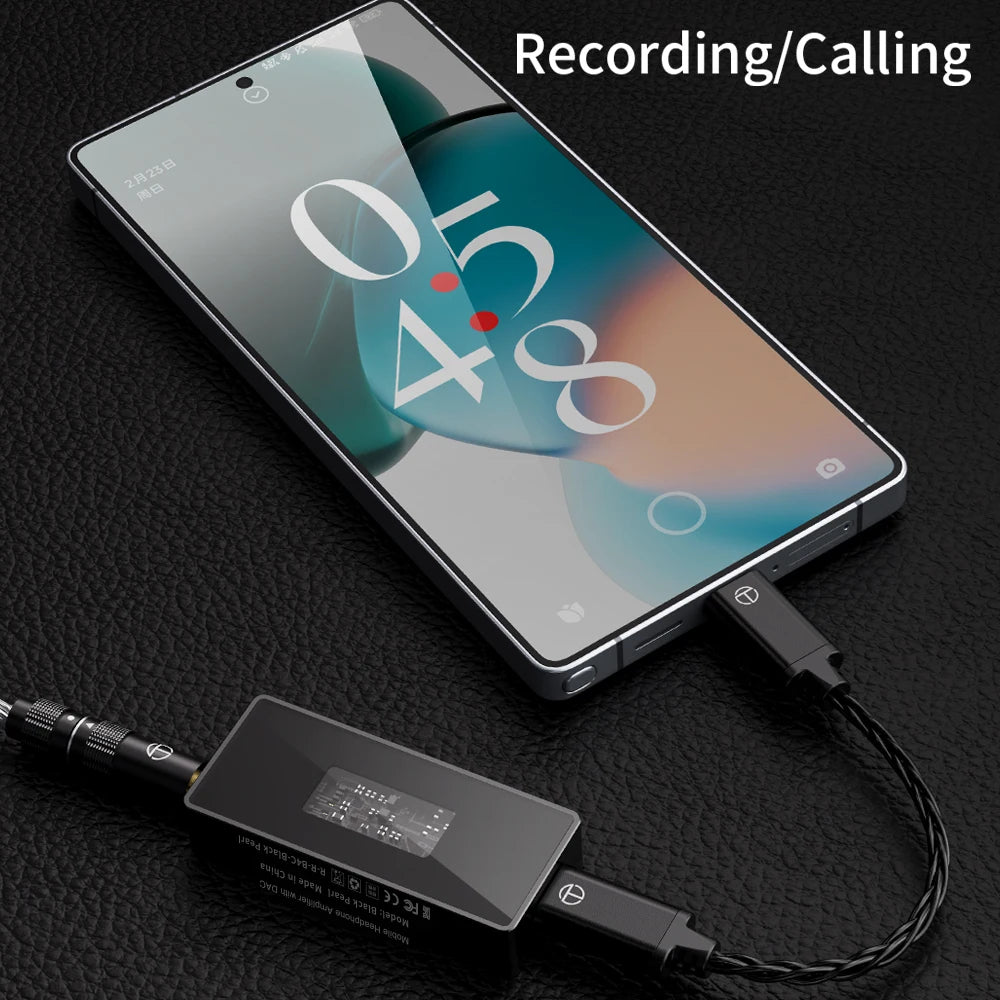 TRN Black Pearl HiFi High-performance DAC Decoding Dual Chip Digital Audio Decoder