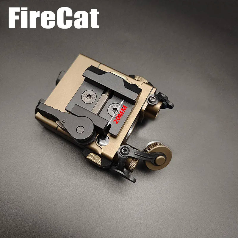 Sotac Full Metal DBAL-A2 Red Green Laser Sight Advance 2 Visible / IR Dual Beam Aiming PEQ-15 Otal Infrared Laser Light Airsoft