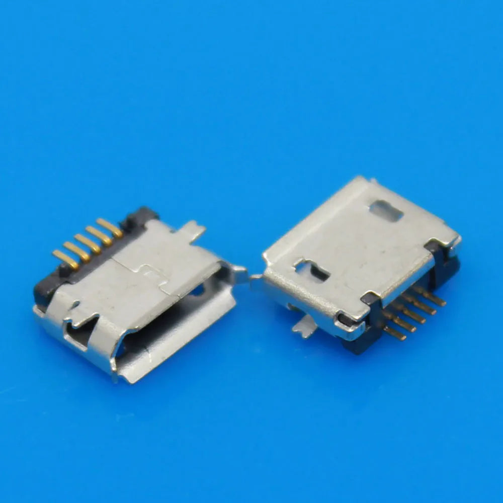 100models Micro USB Connector Mini Jack Socket Power Charging Port Replacement 5 Pin 5pin Tail For Samsung Huawei Lenovo ZTE HTC