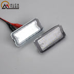 2x Fits For Fiat 500 / Abarth 500 2007-2020 CANbus Xenon White Led Number License Plate Lights