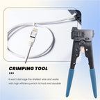 ABRI-For RJ45 8P8C 8P LAN Ethernet Network Cable Cord Crimper Crimping Tool