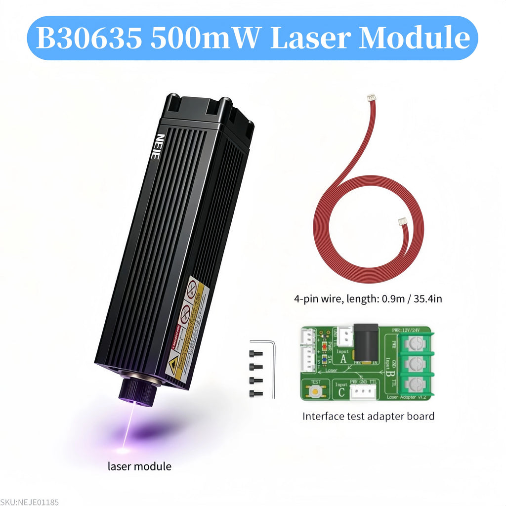 NEJE N30820 E30 E40 A40630 A40640 CNC Diode Laser Module 40W 80W for Wood Carving and Laser Cutting Powerful Laser Tool