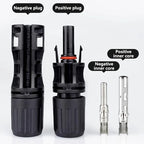 600/400/200/100/40/20/10 Pcs Photovoltaic Solar Connector Kit 1000V 30A Panel Solor Connectors for PV/MC Cable 2.5/4/6mm2