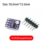 VL53L0X Time-of-Flight (ToF) Laser Ranging Sensor Breakout 940nm GY-VL53L0XV2 Laser Distance Module I2C IIC