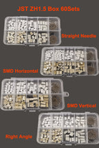19 Type JST Box SH1.0/MX1.25/PH2.0/XH2.54/VH3.96/SM2.54/SYP Pitch Connector Terminal Kit  SMD/Straight/Right Angle Type DIY