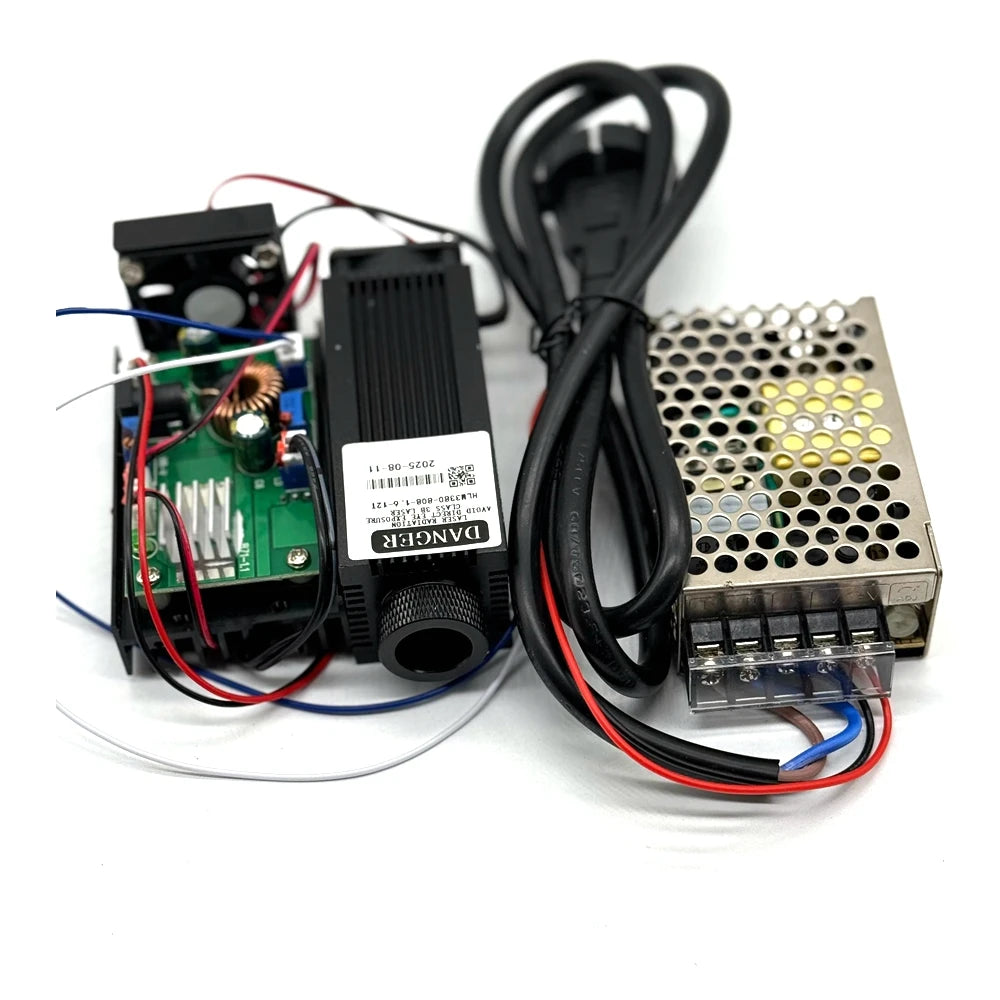 808nm 400mw/800mw/1600mw 1.6W IR Focusable InfraRed Laser Diode Module 12V TTL