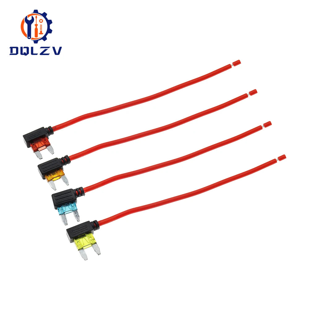 12V 5A 10A 15A 20A Car Fuse Holder Add-a-circuit TAP Adapter Micro Standard ATM APM Blade MINI Medium Simple Safety Device