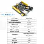 Keyestudio UNO With Pin Header Interface USB Cable Compatible With Arduino UNO R3 Board For Arduino Programing