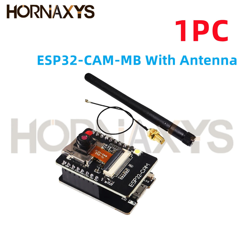 1-10PCS/ESP32-CAM ESP32-CAM-MB MICRO USB  Serial to WiFi ESP32 CAM Development Board CH340 CH340G 5V Bluetooth+OV2640 Camera New