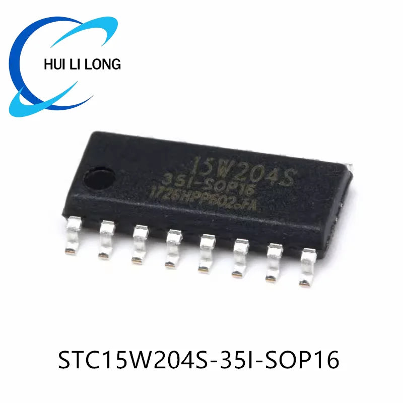 STC15W204S STC15W204S-35I STC 15W204S SOP16 1T 8051 Microcontroller MCU IC Controller Chip 15W204S-35I-SOP16
