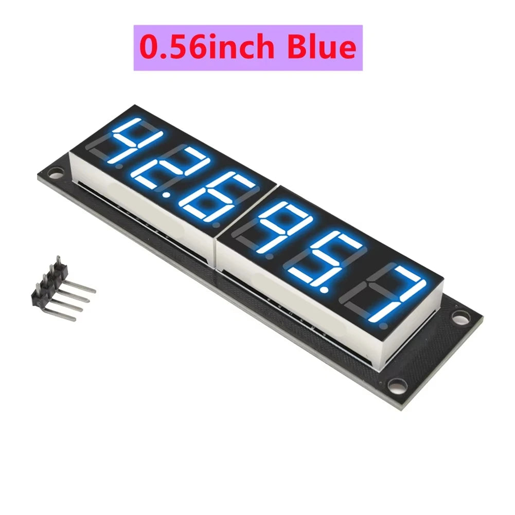 AC57-TM1637 6-Digit 0.56 Inch 7 Segments Digital Tube Clock Module LED Display
