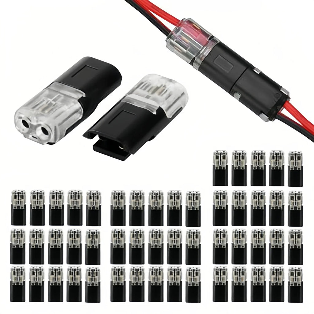 Waterproof Plug Wire Connector 2 Pin Way Cable Plug Car Electric Wire Snap Connectors Strip Terminal Connection Wholesale