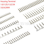 100pcs 1.0/1.25/1.5/2.0/2.54/3.0/3.96/4.2MM JST/ZH/PH/XH/VH/Dupont/MX/5557 Male Female Connector Housing Terminal For Wire Crimp