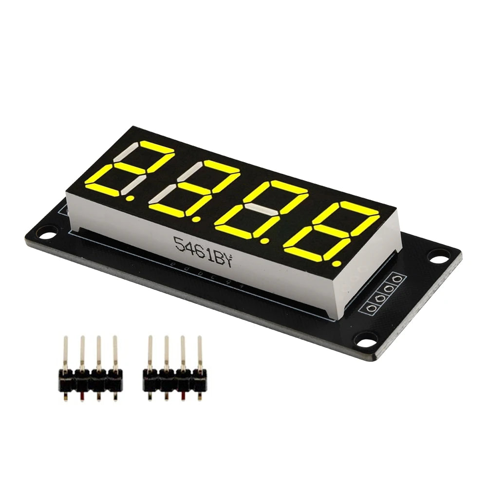 TM1637 LED Display Module For Arduino 7 Segment 4 Bits 0.56 Inch Clock RED Anode Digital Tube Four Serial Driver Board Pack