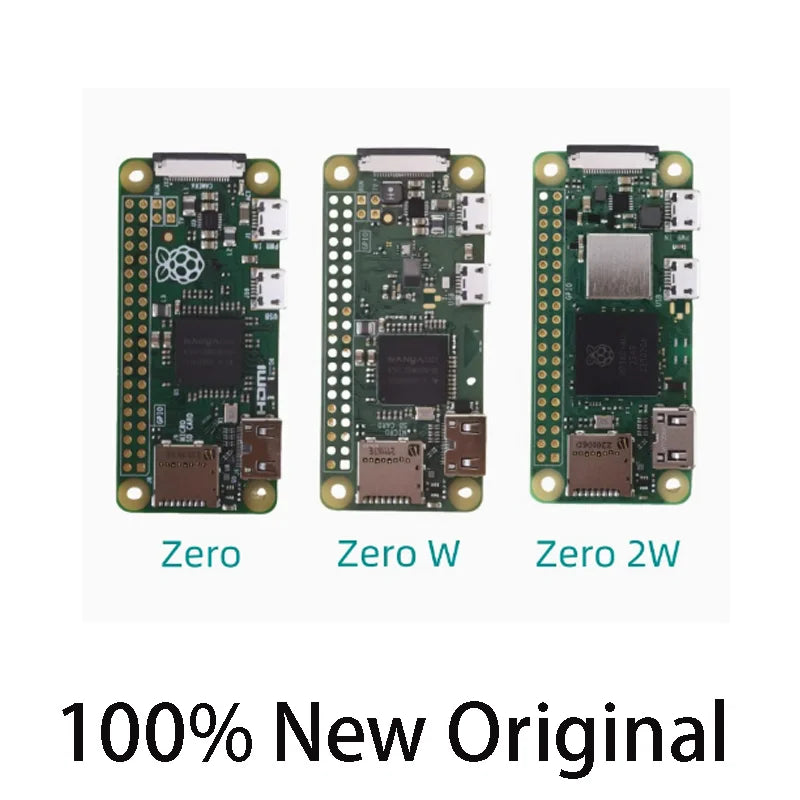 New Original Raspberry Pi Zero Pi ZeroW Pi Zero2W Development Board PI0 2W with case