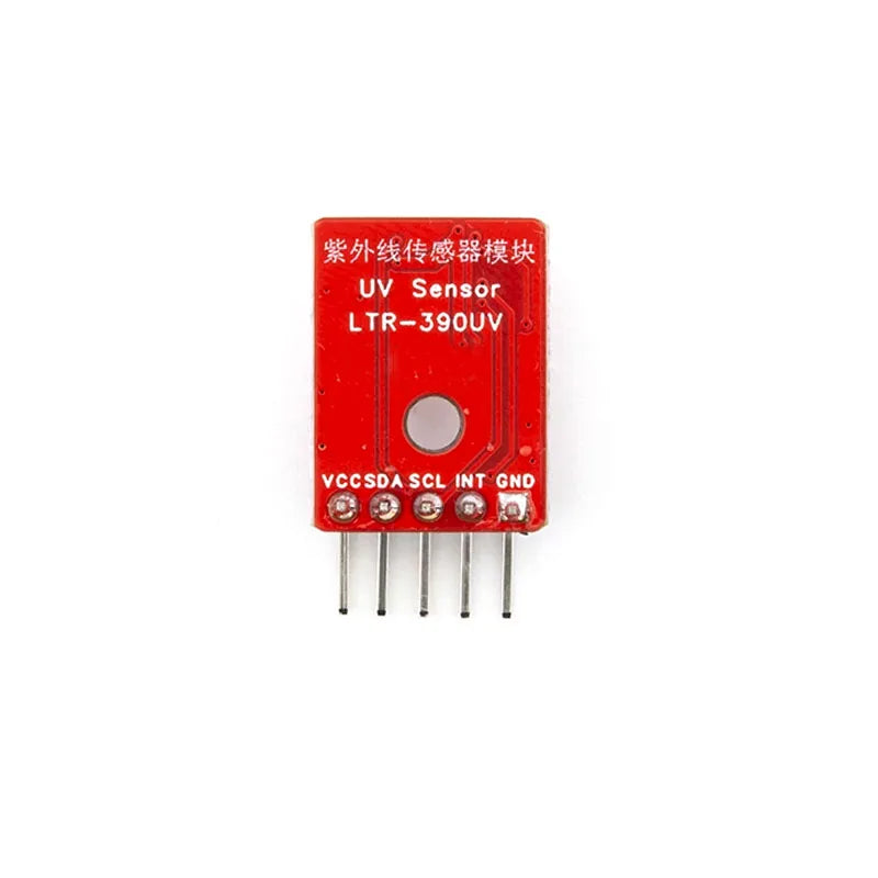 LTR-390UV UV & Ambient Light Sensor Module with I2C Interface, Digital Output DC 3.3-5V LTR390 for Weather Station/Arduino