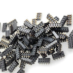 10pcs 2.0mm SMD PH4.3mm/PH2.0mm Standard/ Short Profile Double Row 2X3/5/7/9/10/12/18/24P PCB SMT Socket Gold Female Header