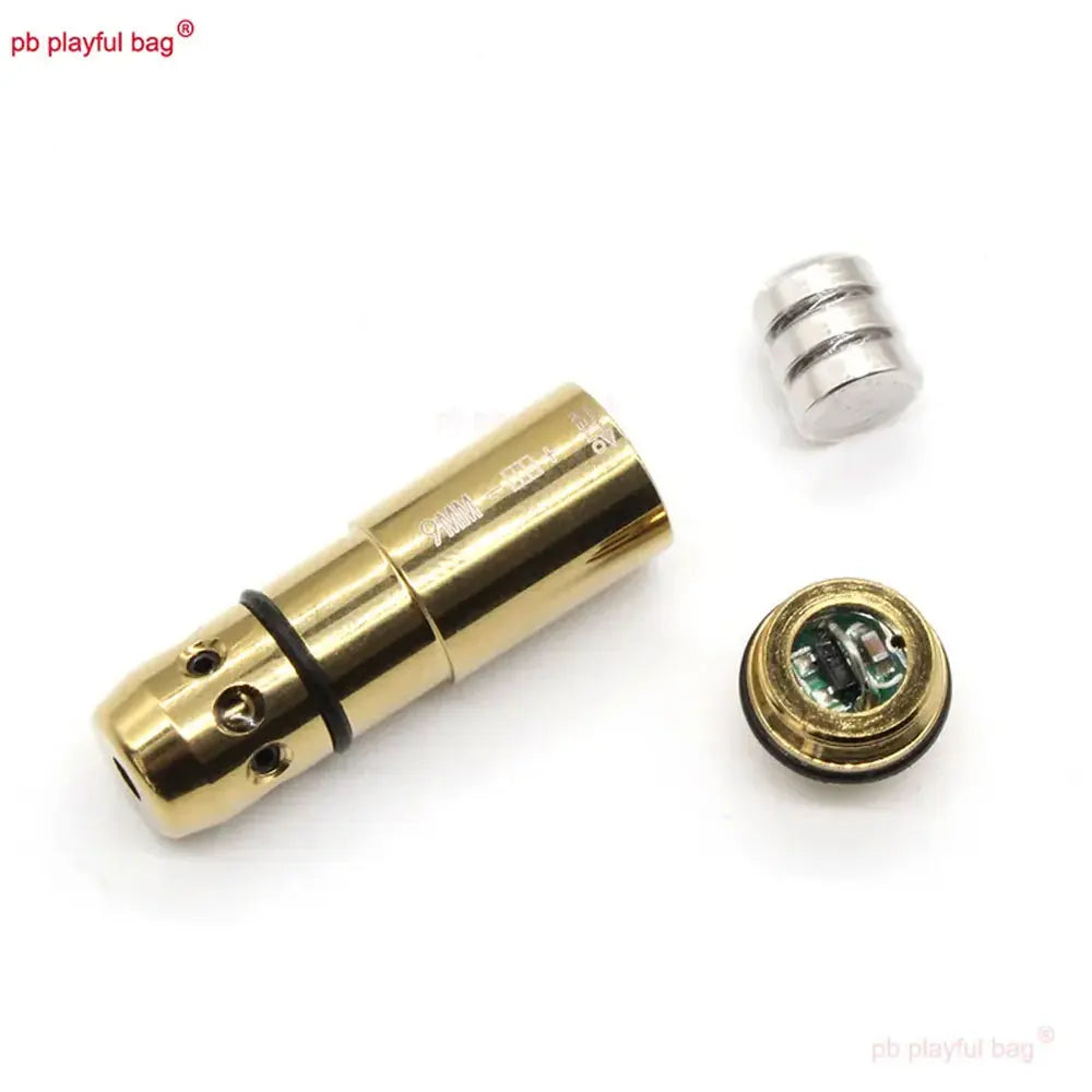 Outdoor Sports Tactical Red Laser Cartridge Bore Sighter .223Rem 40S&W 45ACP 9mm Training 2MW Laser Bullet Toy Accessories QG542