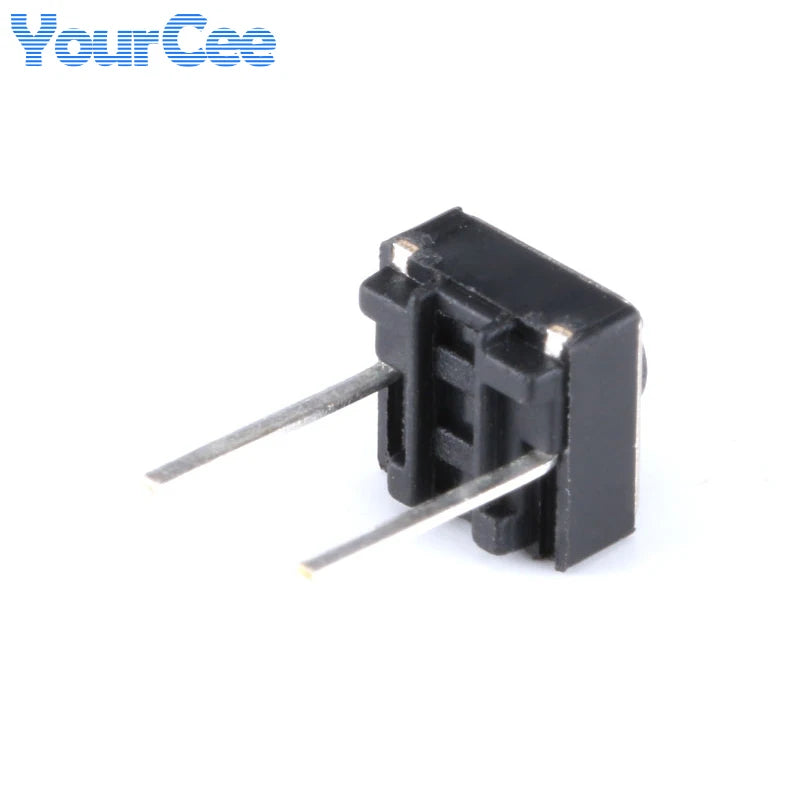 100PCS/20PCS 6*6*7 6*6*5 6*6*4.3MM Micro Touch Tactile Push Button Switch Horizontal Two-legged 7MM 5MM 4.3MM