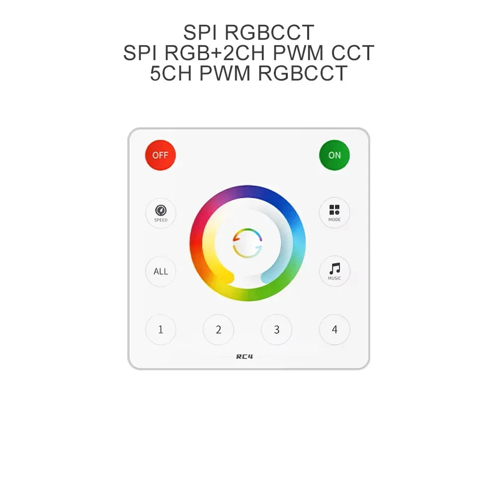 LED Controller Universal Wifi SPI Pixel Dimmer SP530E Addressable Controller PWM RGB RGBW RGBCCT LED Dim 5-24V LED Light
