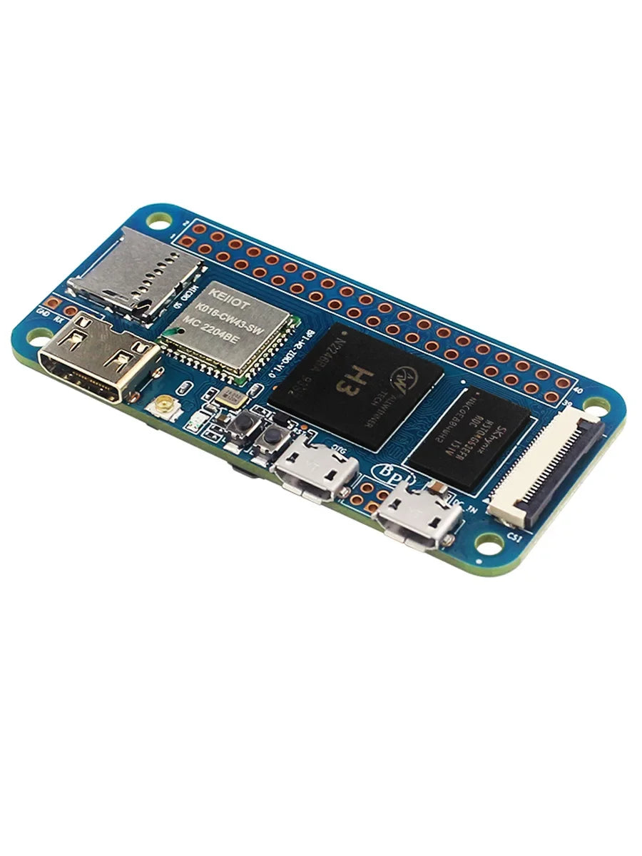Banana Pi M2 Zero BPI-M2 Zero Alliwnner H3 Cortex-A7 WIFI & BT Same Size As Raspberry Pi Zero 2 W Optional Case Power Supply