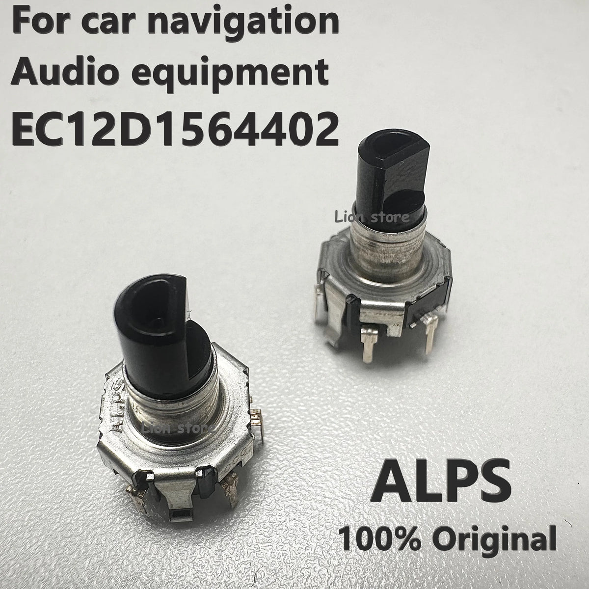 30-100pcs ALPS EC12D1564402 Rotary encoder with switch 30 positions 15 pulses For car navigation Audio equipment 100% Original