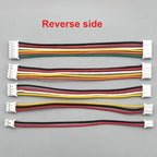 10pcs PH2.0mm Single/Double Male Plug Connector with Wire 6/10/20/30/50cm 26AWG 2/3/4/5/6/7/8/9-12Pin Jumper Cable For Arduino