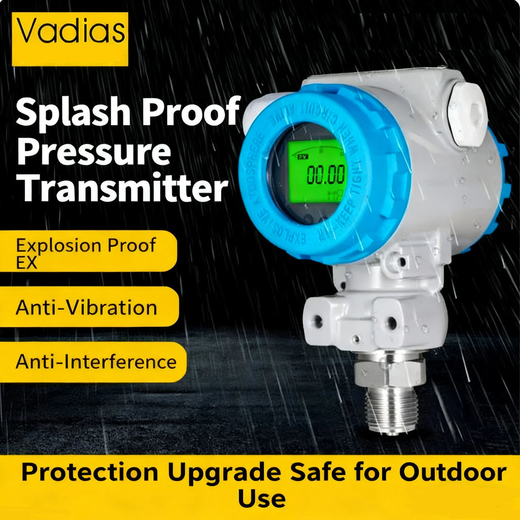 EX Proof Waterproof Outdoor Pressure Transmitter -0.1-60Mpa to 4-20mA 0-10V RS485 4-20MA HART M20*1.5 Digital Pressure Sensor
