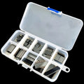 50pcs/box 2.54mm Pitch Single Row Straight Female Pin Header Strip Connector Kit for PCB Board