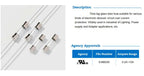 20Pcs/Lot 5*20MM T630mA Slow Blow Glass Fuse 250V T0.63A 5X20mm